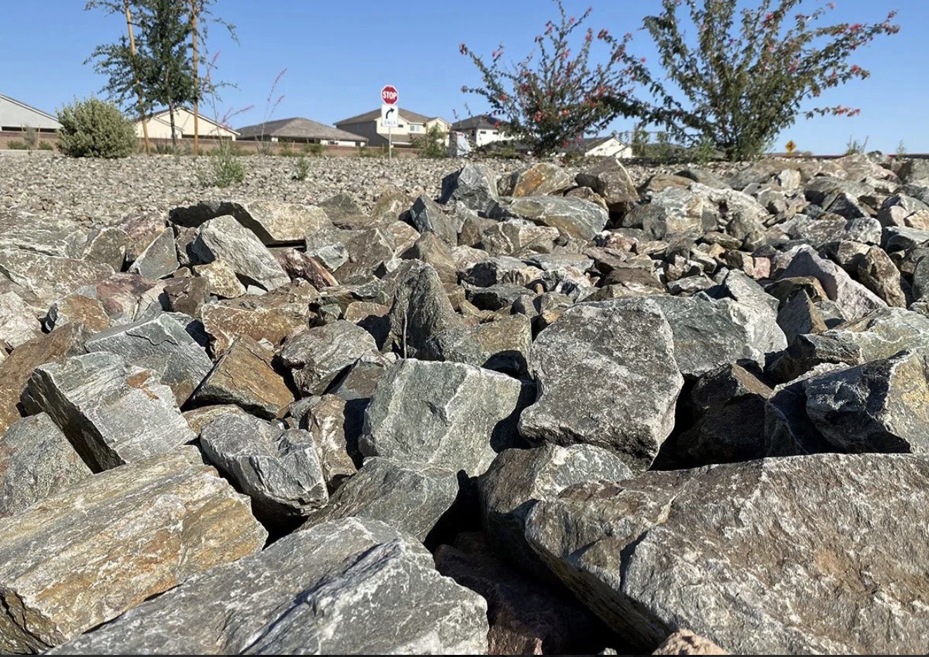 Large rip rap rock for landscape projects